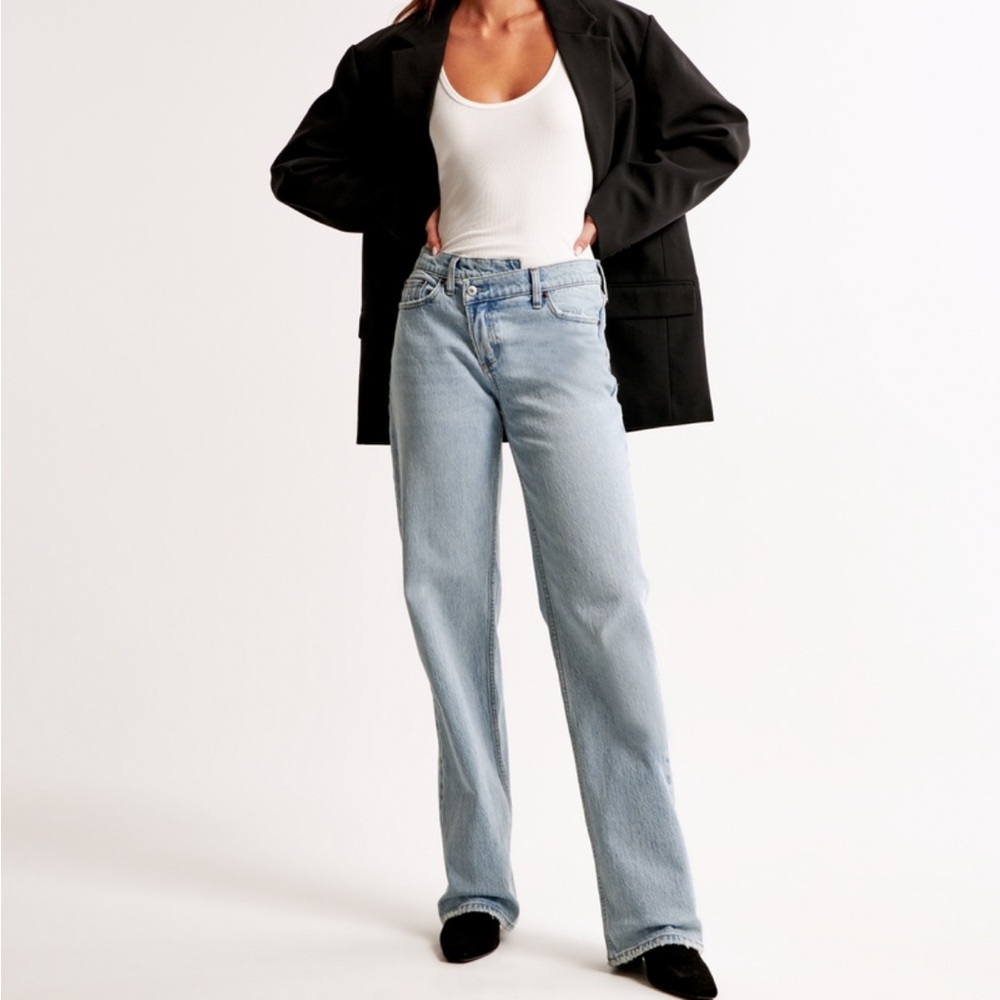 Abercrombie cross over dad high rise